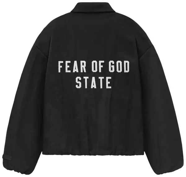 Fear of God Essentials Textured Nylon Trucker Jacket