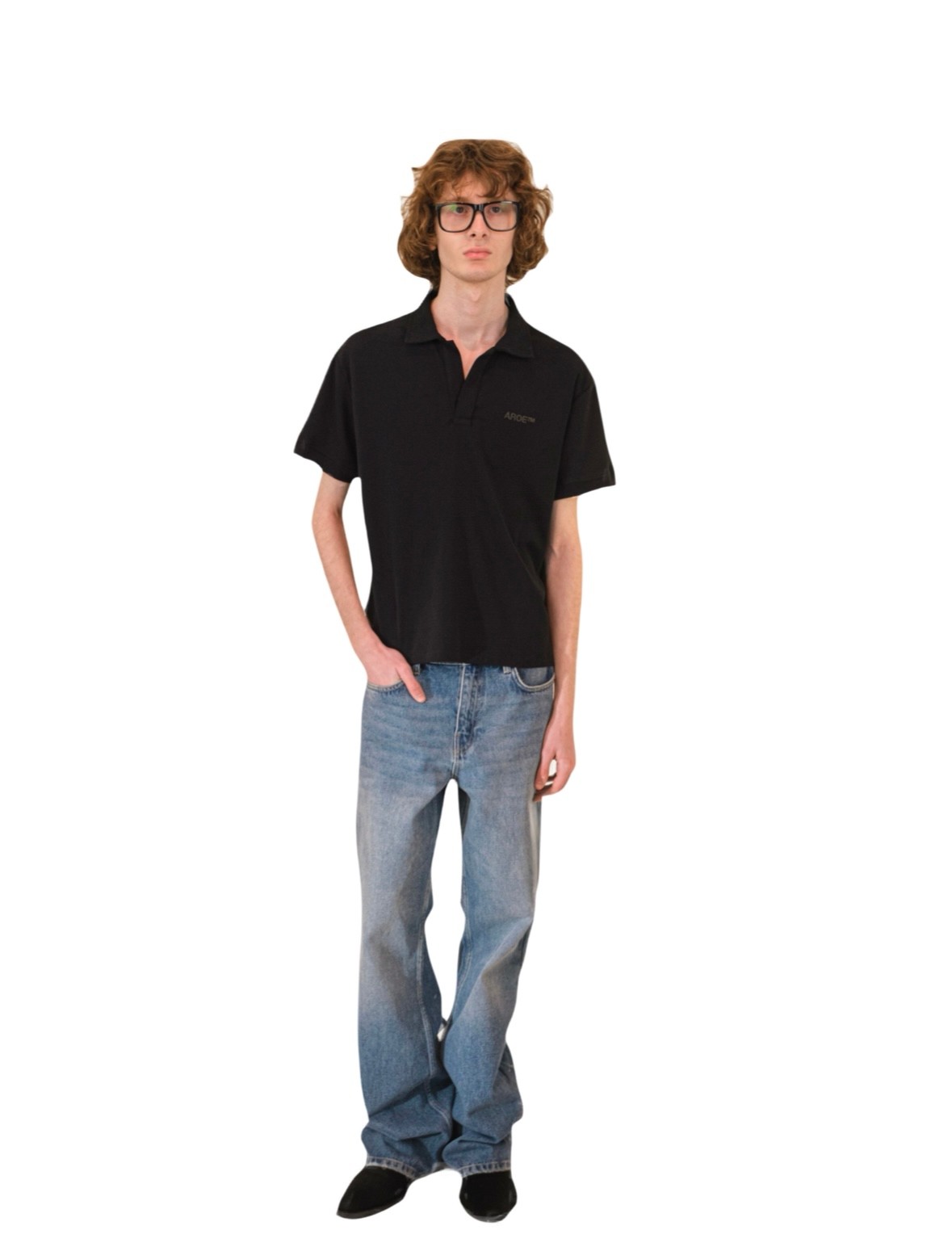 Polo T-shirt Ribbed 02