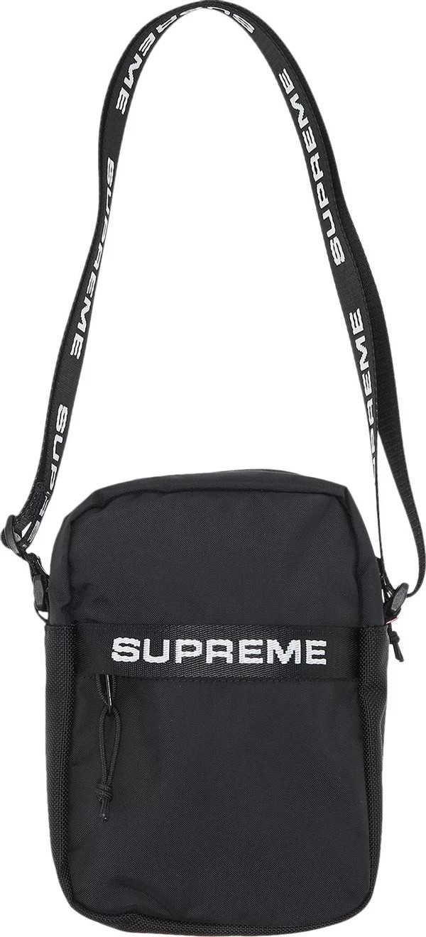 Supreme black side bag online