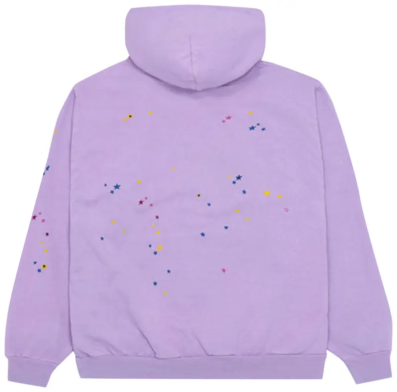 Sp5der Açaí Hoodie 'Purple'