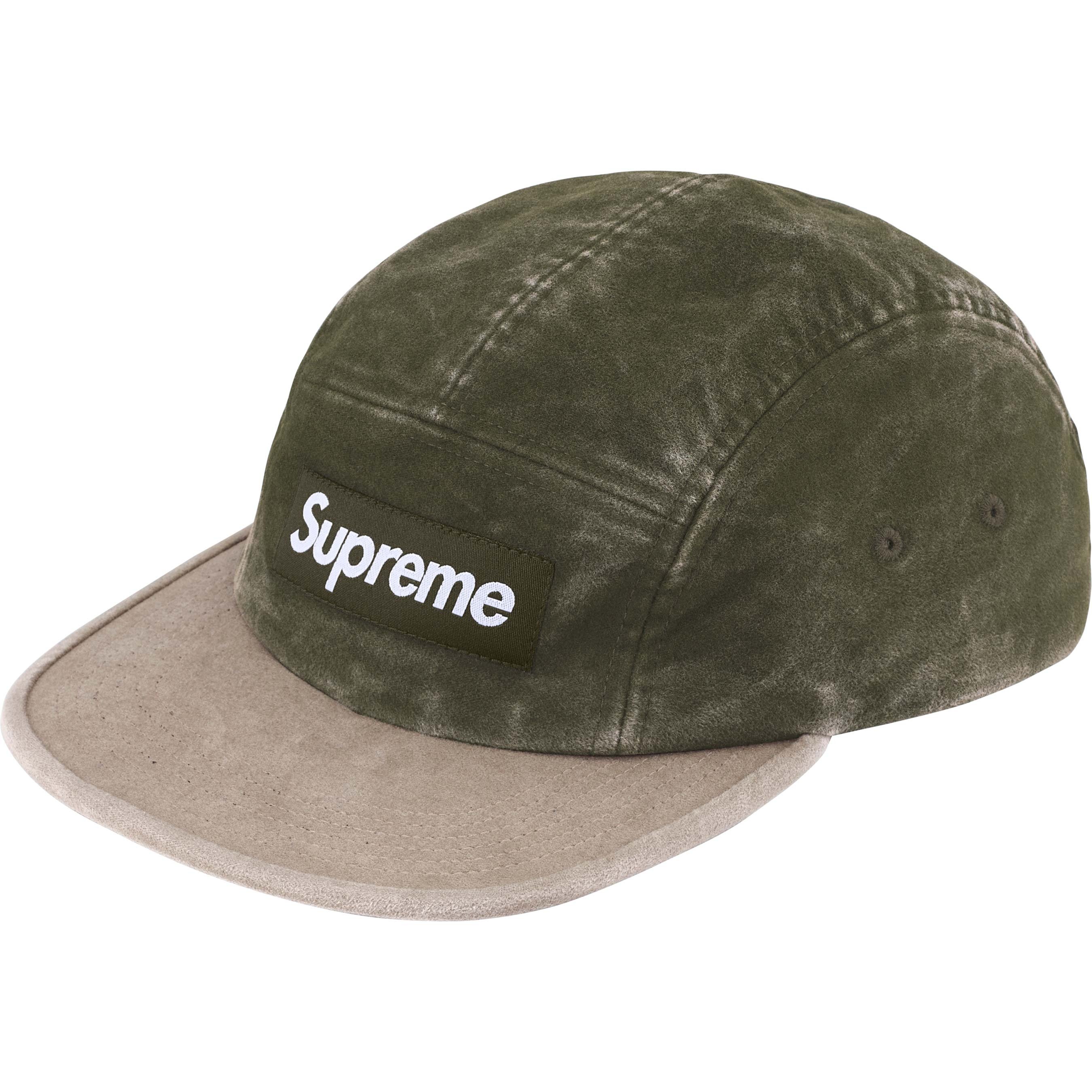 Supreme 2-Tone Moleskin Camp Cap