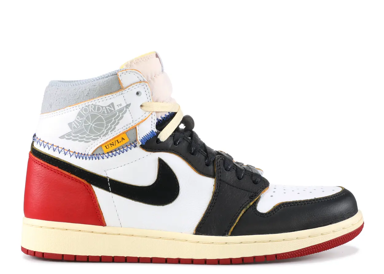 Union LA X Jordan 1 Retro High NRG Black Toe