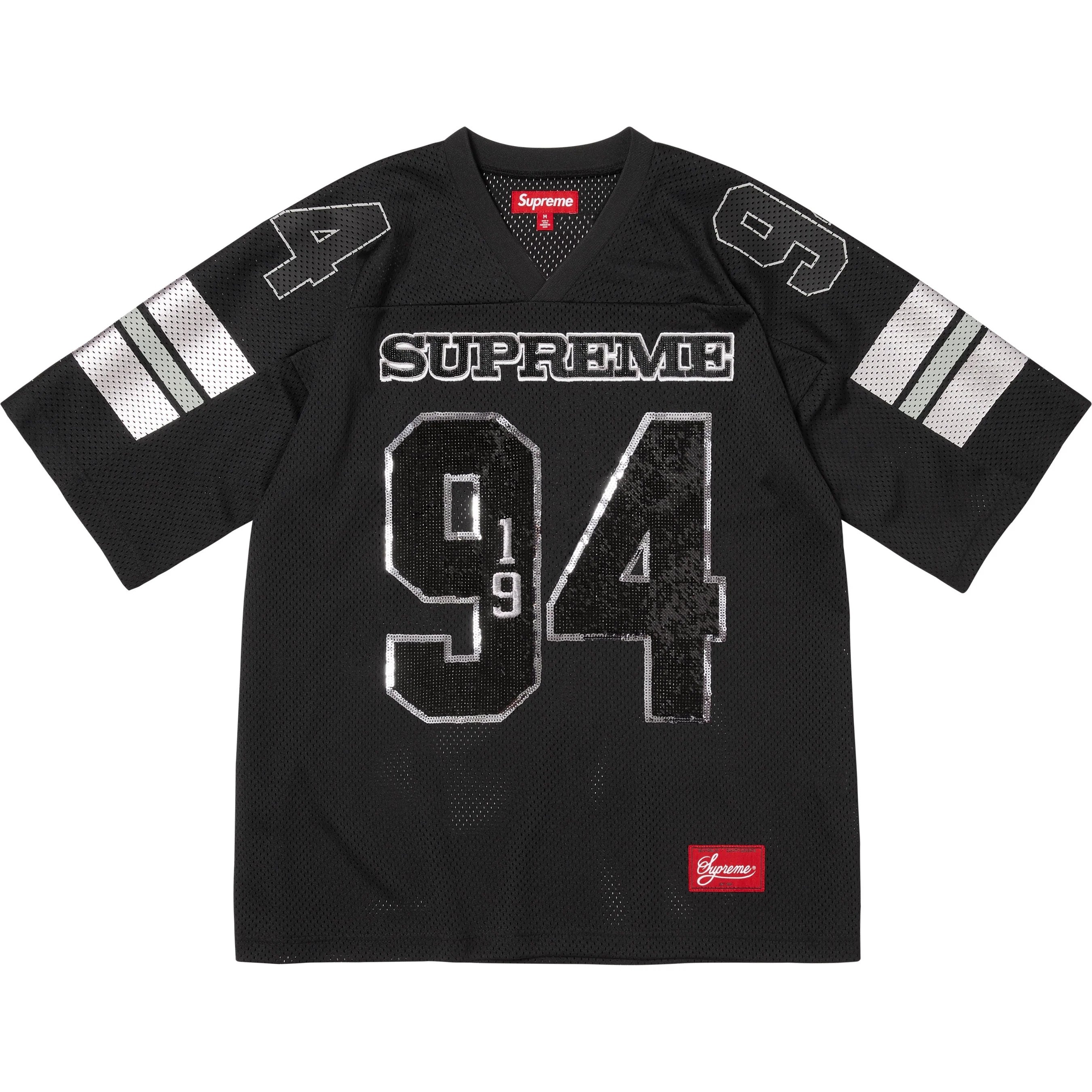Supreme Sequin Football Jersey