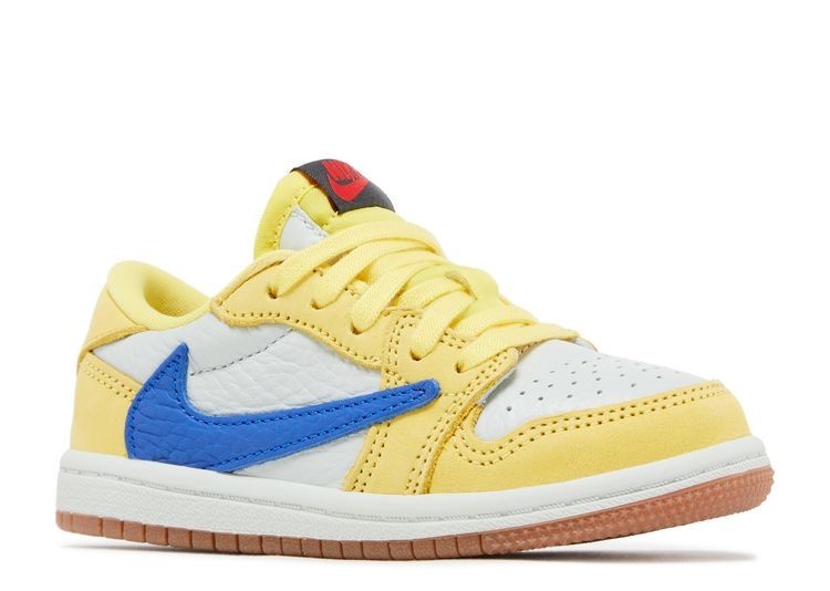 Travis Scott X Jordan 1 Retro Low OG SP TD Canary