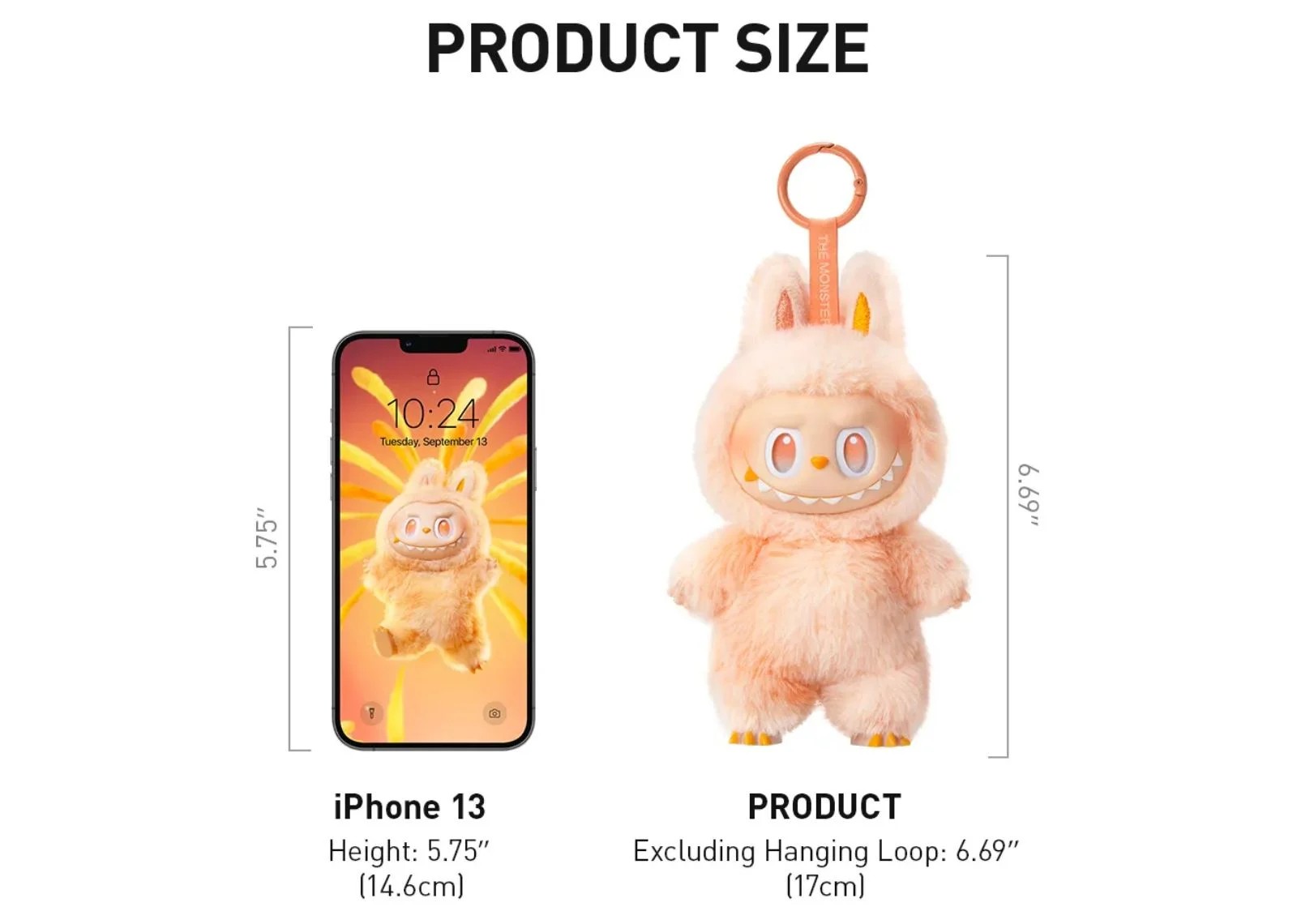 Pop Mart Labubu The Monsters Big into Energy Series Vinyl Plush Pendant Sealed Case Blind Box