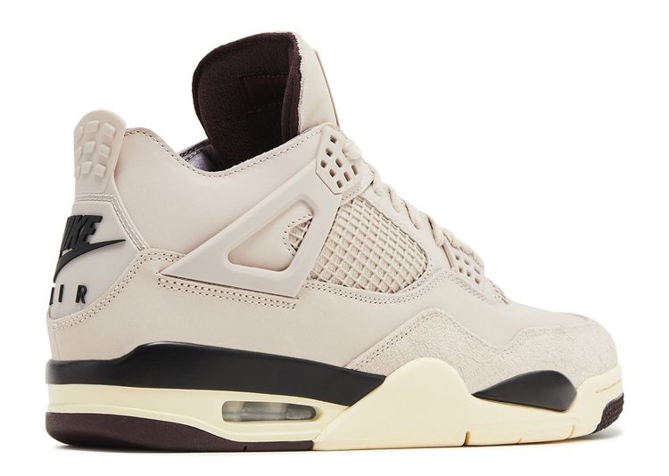 A Ma Maniere X Wmns Jordan 4 Retro Fossil Stone