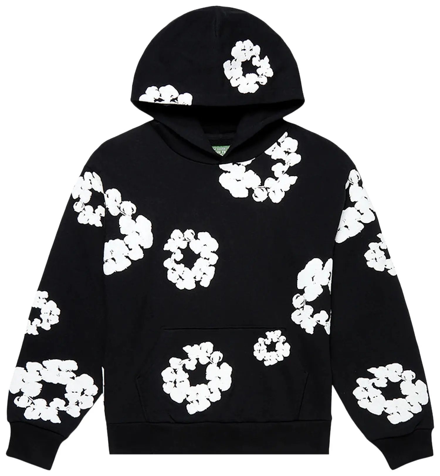 Denim Tears The Cotton Wreath Hoodie Black