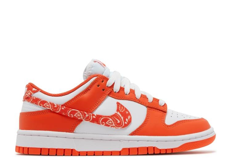 Nike Dunk Low Orange Paisley