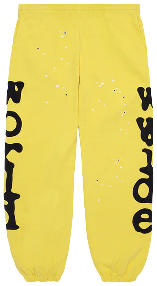 Sp5der Beluga Sweatpants 'Yellow'