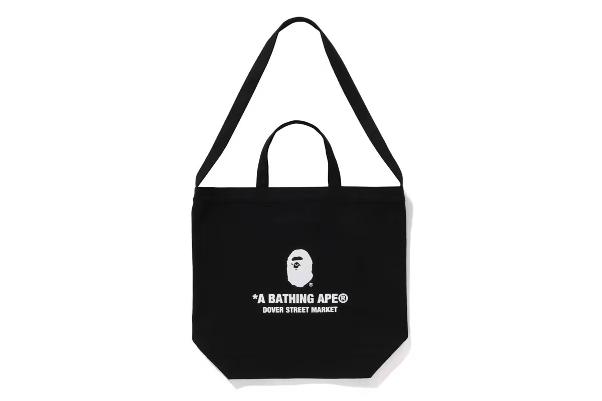 Bape x Dover Street Market Tokyo Black Tote Bag