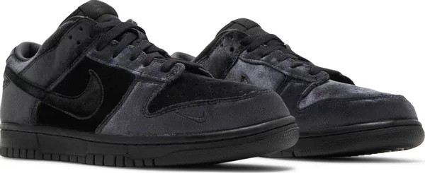 Dover Street Market X Dunk Low White Velvet