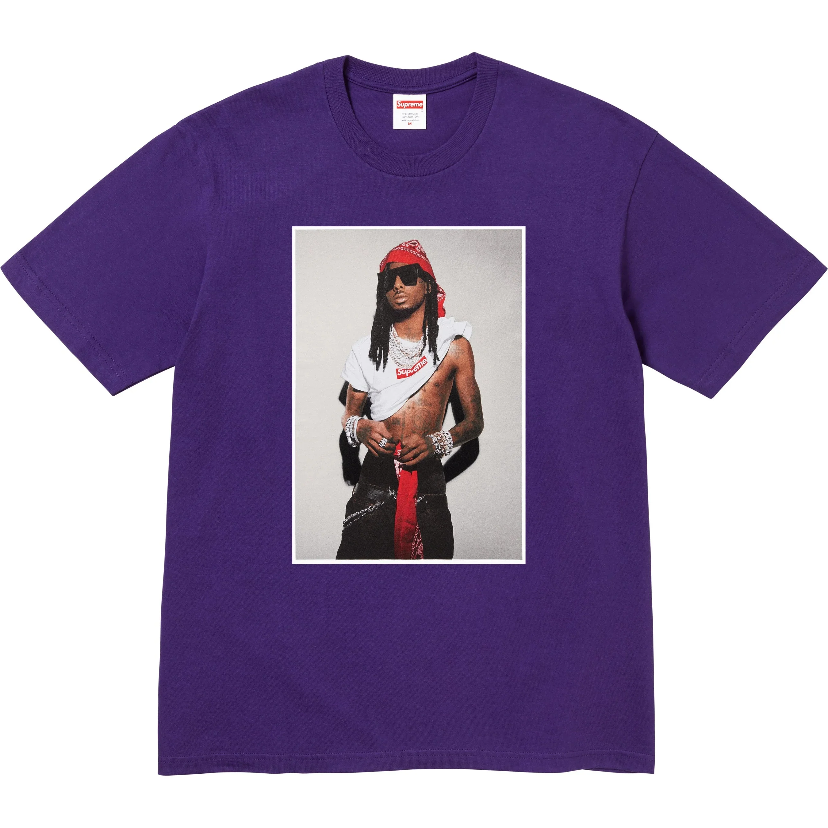 Supreme フォトプリント Tシャツ Mサイズ　carti Supreme Playboi Carti Tee
