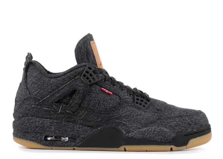 Jordan 4 Retro Levi's Black (Levi's Tag)