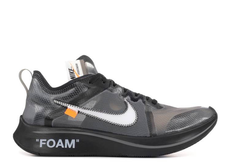 Off White X Zoom Fly SP Black