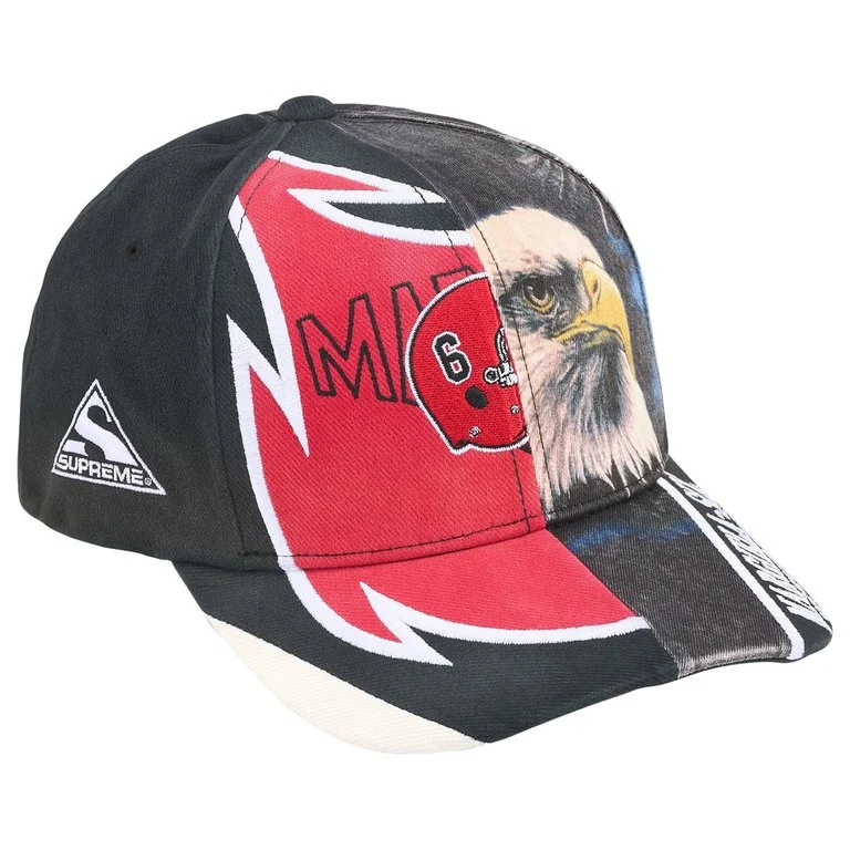 Supreme x MM6 Maison Margiela Split 6-Panel Cap