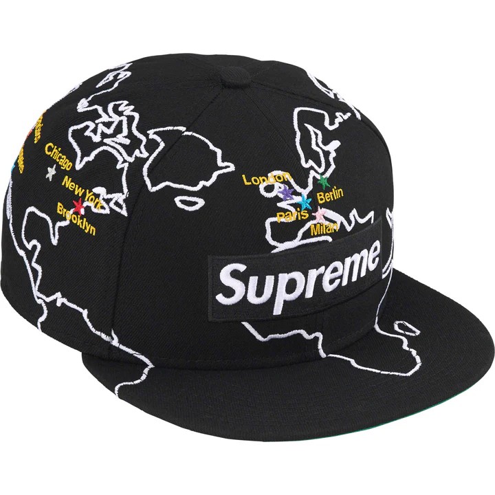 Supreme Worldwide Box Logo Cap