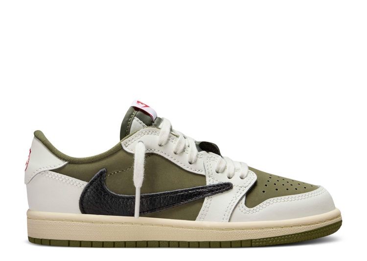 Travis Scott X Jordan 1 Low OG SP PS Medium Olive