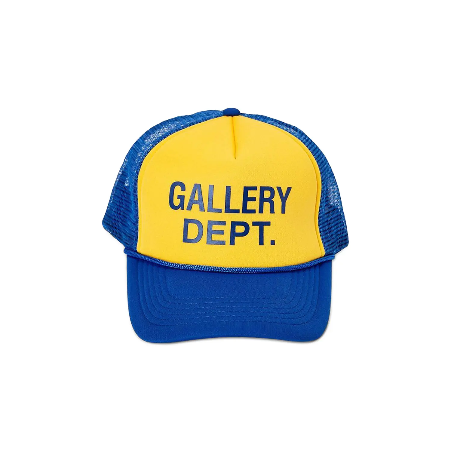 Gallery Dept. GD Logo Trucker 'Yellow/Navy'