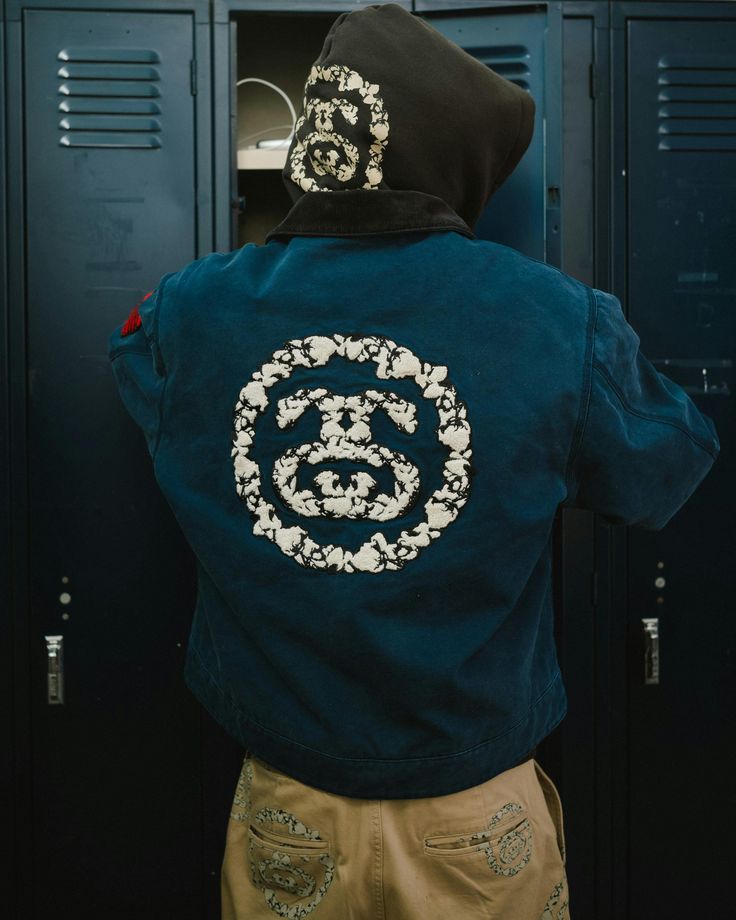 Denim Tears x Stüssy Graphic Hoodie 'Black'