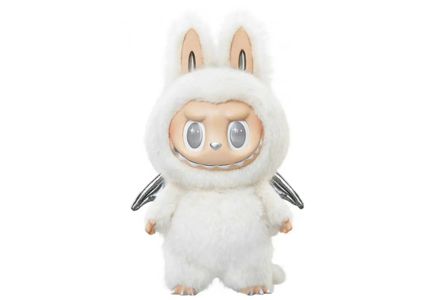 POPMARTラブブTHE MONSTERS ANGEL IN CLOUDS Pop Mart The Monsters Labubu Zimomo Angel in Clouds Figure + Tote Bag