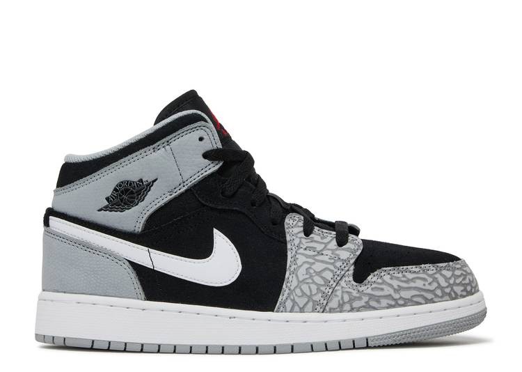 Jordan 1 Mid SE GS Elephant Toe