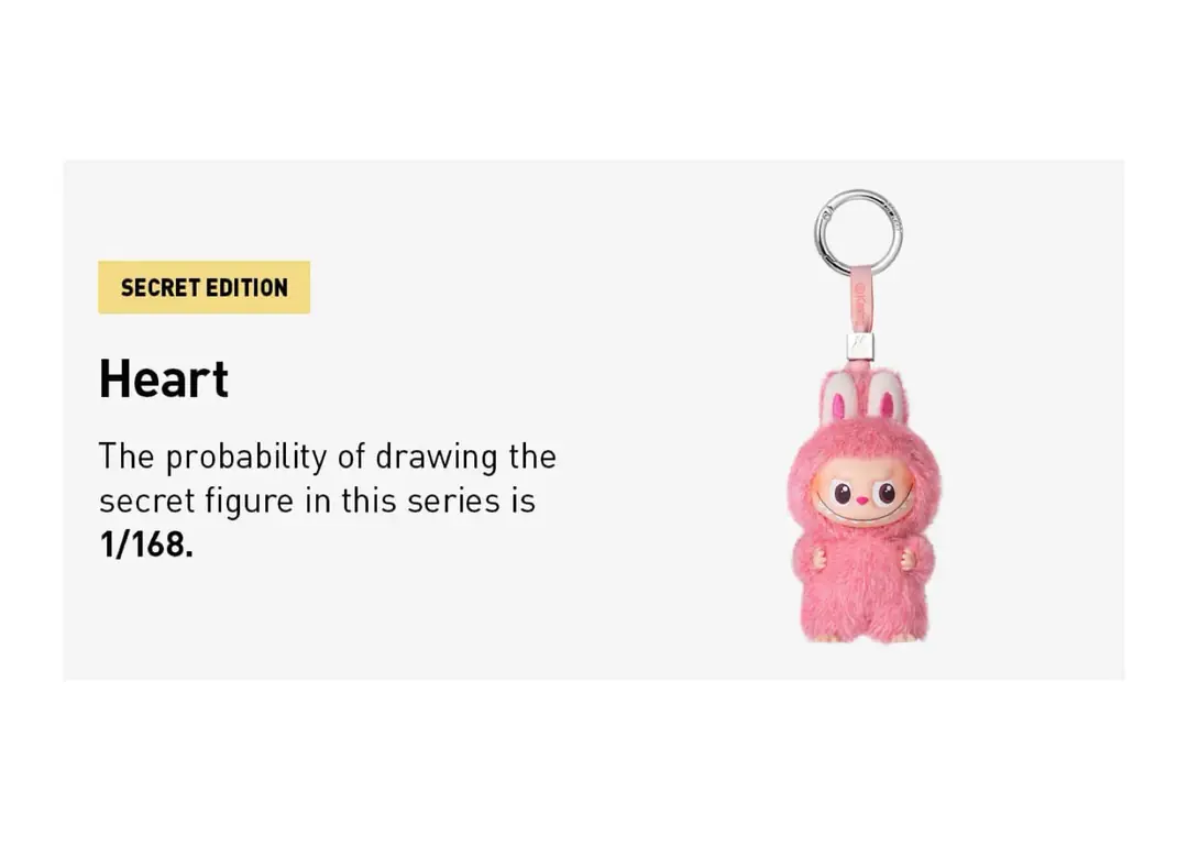 Pop Mart Labubu The Monsters Pin for Love Series Vinyl Plush