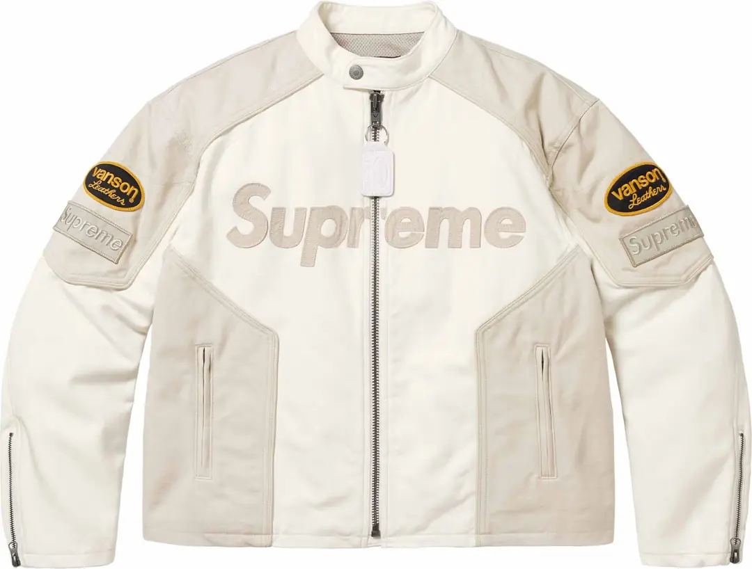 Supreme x Vanson Leathers x Cordura Cotton Jacket