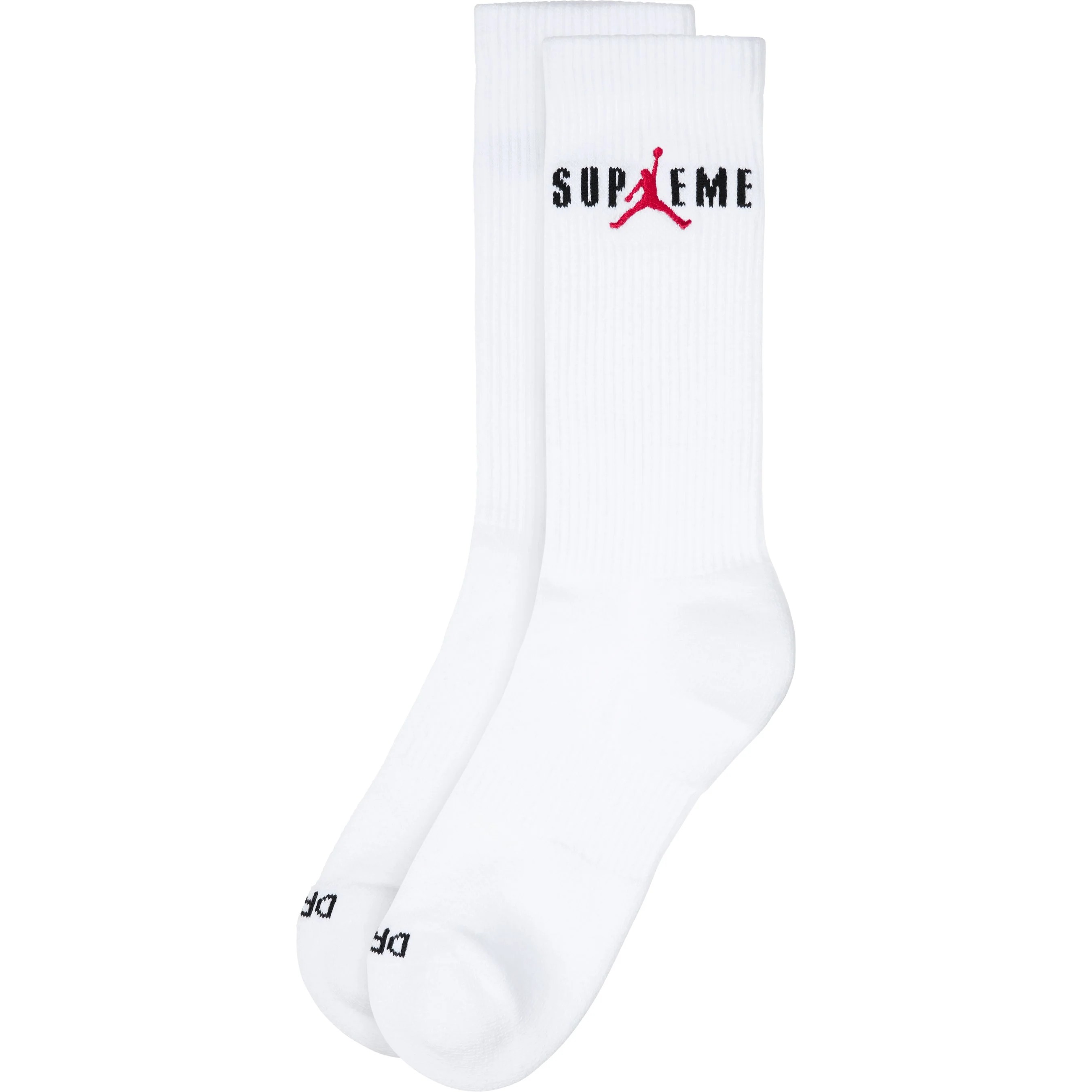 Supreme x Jordan White Socks