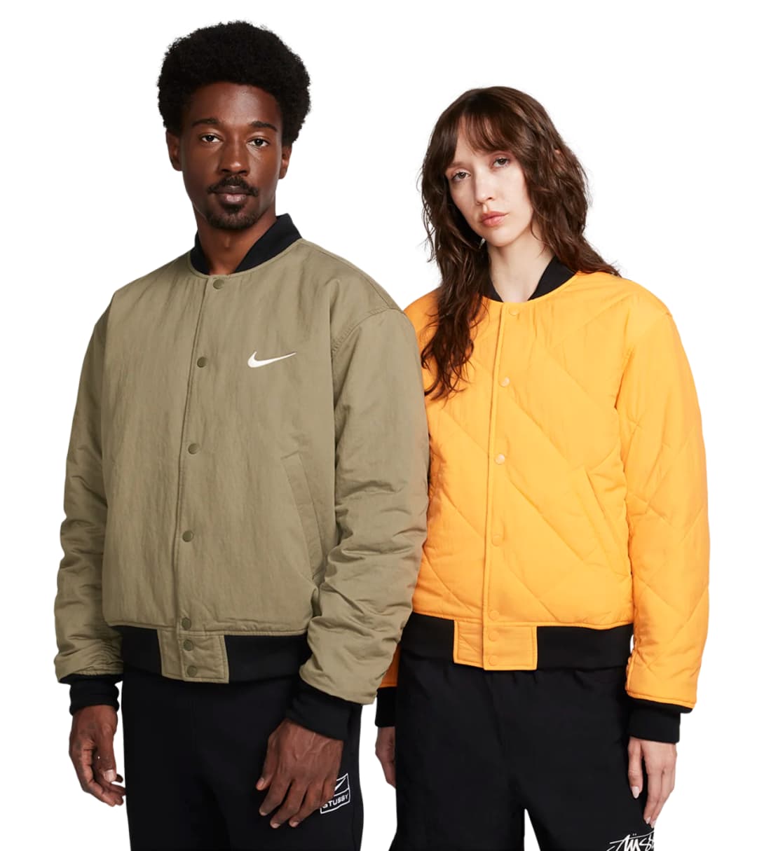 Stussy x Nike Reversible Varsity Jacket