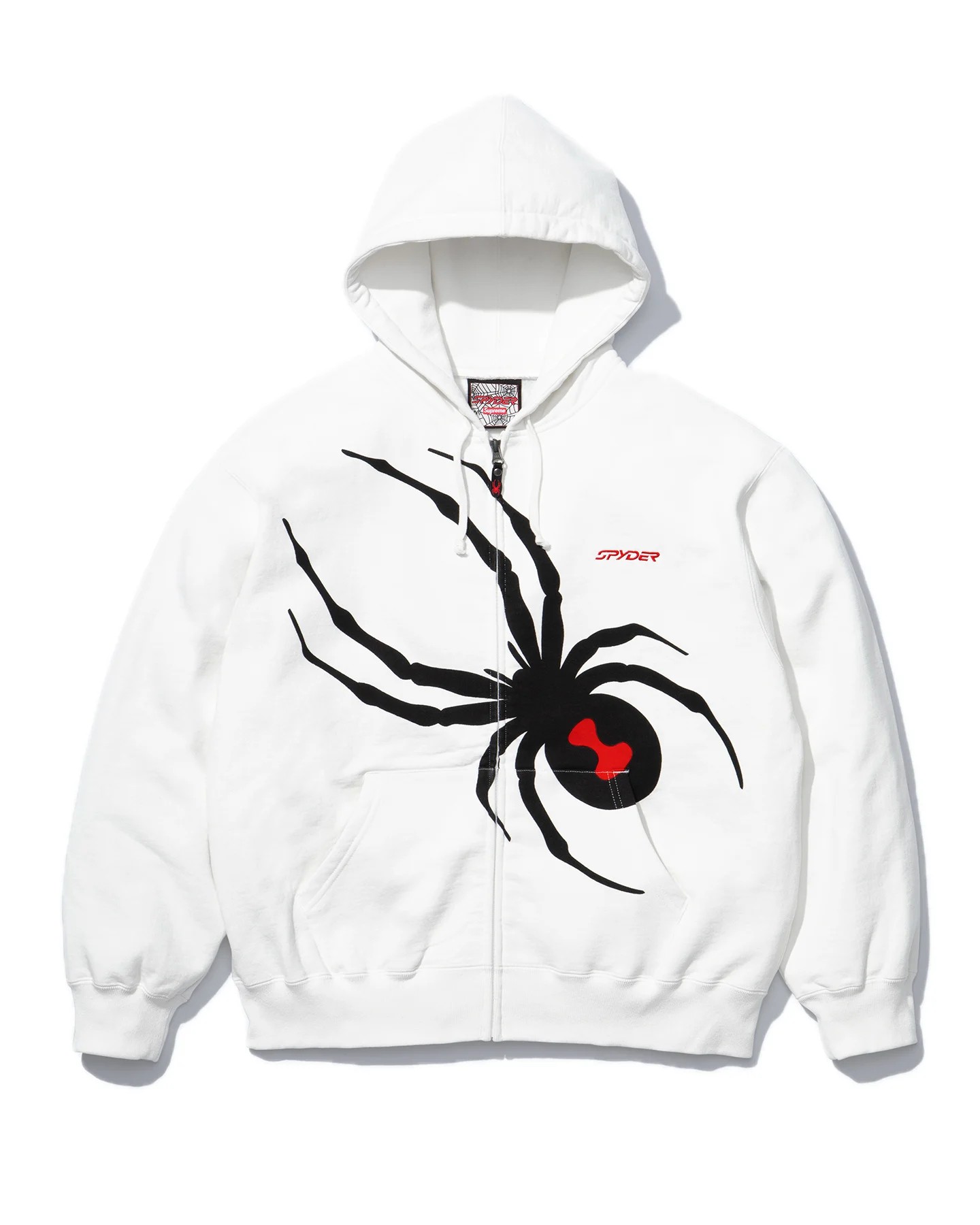 Supreme x Spyder Zip Up Hoodie