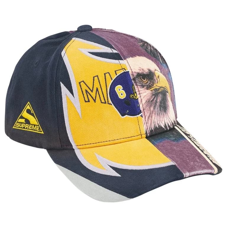 Supreme x MM6 Maison Margiela Split 6-Panel Cap