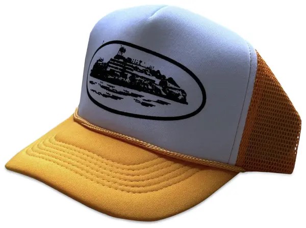 Corteiz Alcatraz Trucker 'Yellow'