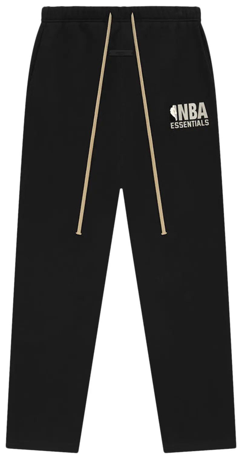 Fear of God Essentials x NBA Relaxed Sweatpants 'Black'