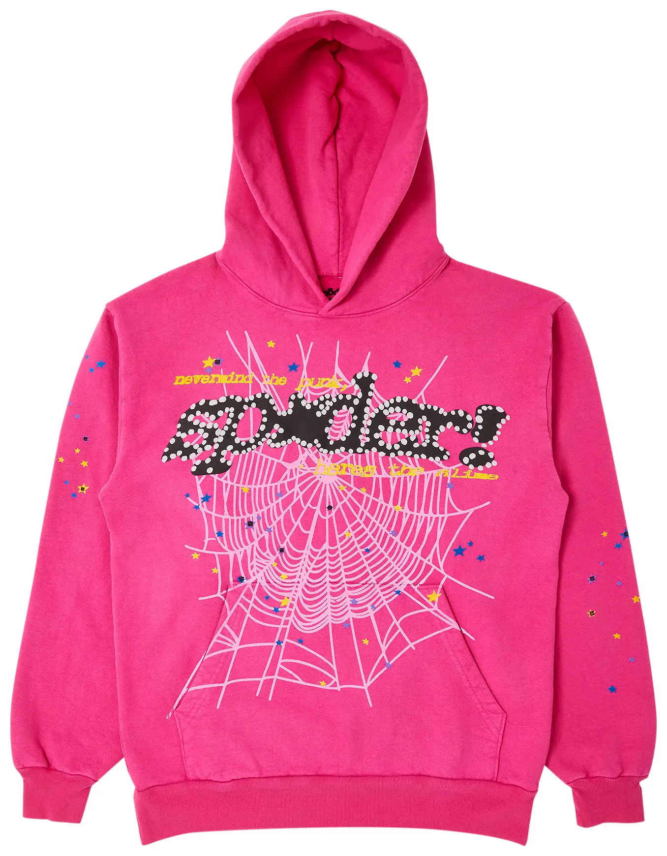 Sp5der OG Web Hoodie 'Pink'