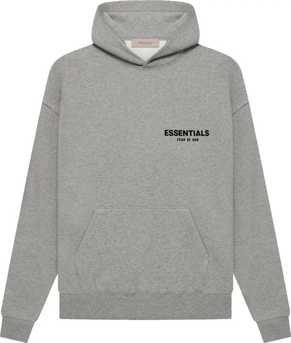 Fear Of God ESSENTIALS Dark Oatmeal Hoodie