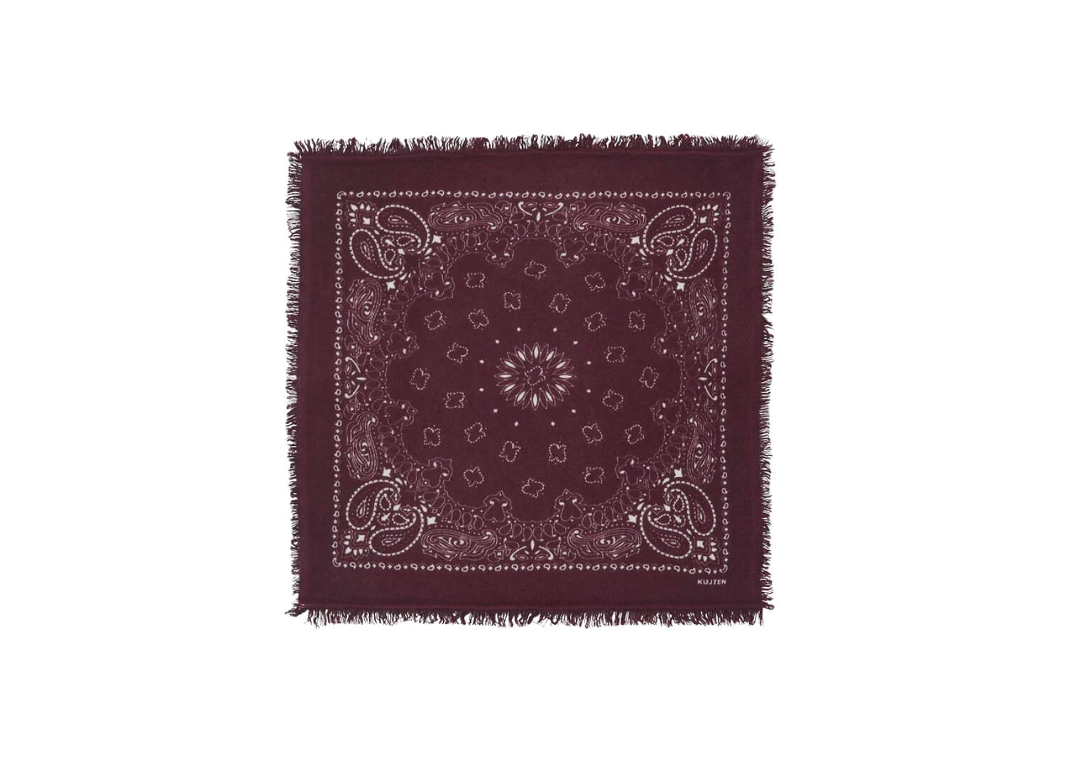 Kujten Small Bandana Hachi “Burgundy”,