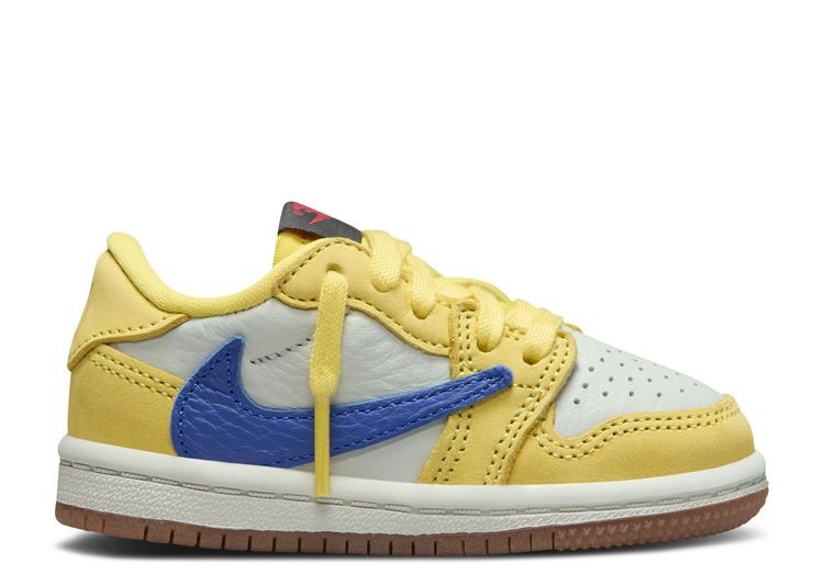 Travis Scott X Jordan 1 Retro Low OG SP TD Canary