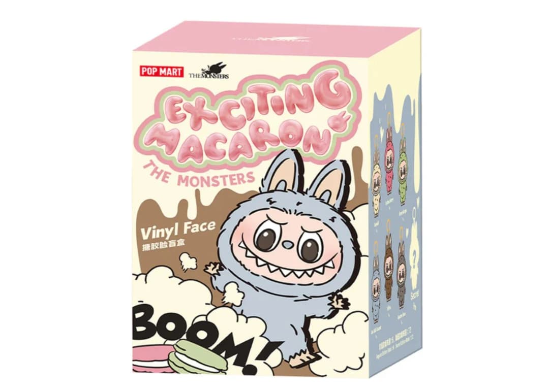 Pop Mart THE MONSTERS - Exciting Macaron Vinyl Face Blind Box