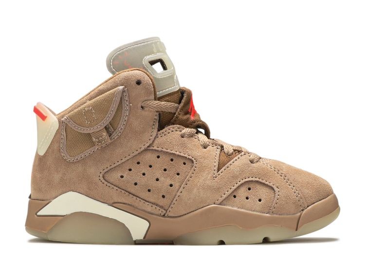 Travis Scott X Jordan 6 Retro PS British Khaki