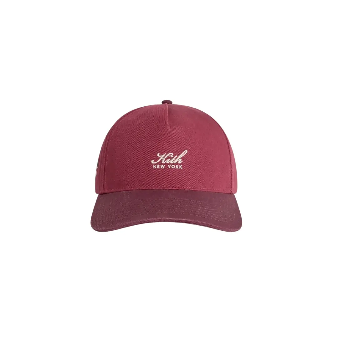 Kith Two Tone Vintage Wash Kith Script Pinch Crown Cap