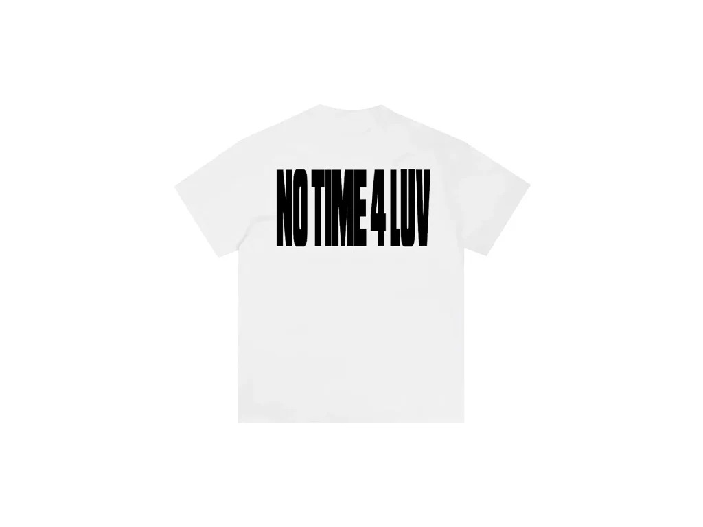 Corteiz No Time 4 Luv Tee White