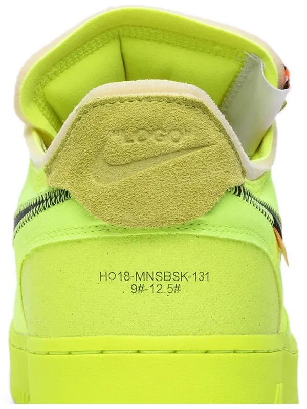 Off White X Air Force 1 Low Volt
