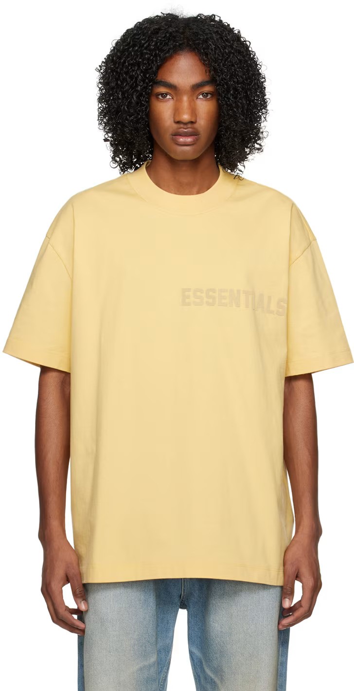 Fear of God Essentials Yellow Tee