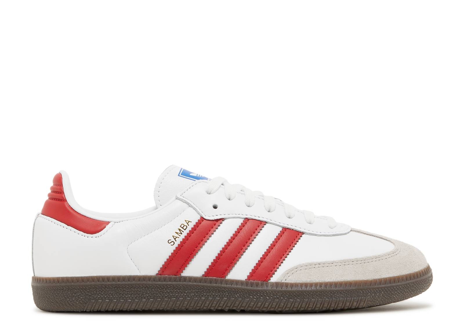 adidas Samba OG White Scarlet