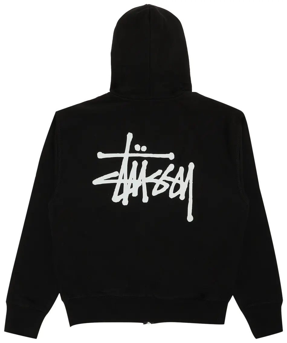 Stüssy Basic Logo Zip-Up