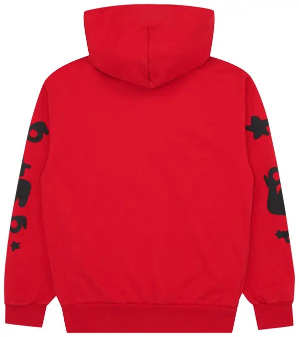 Sp5der Red Beluga Hoodie