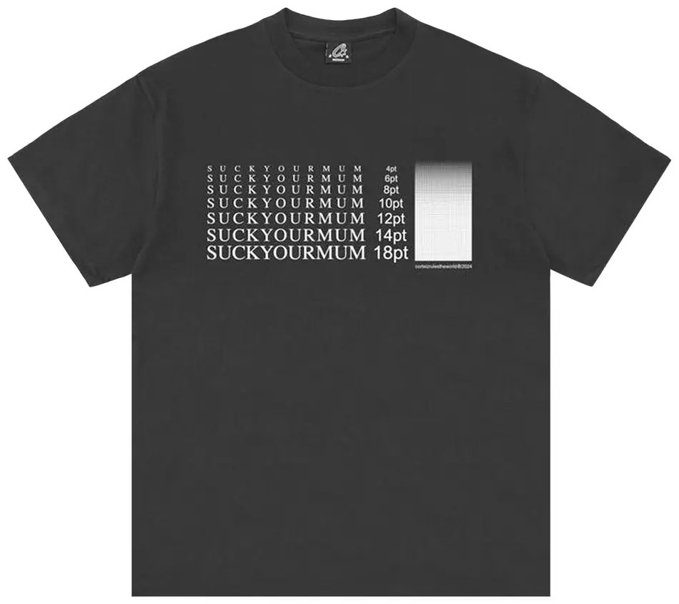 Corteiz New Roman Tee