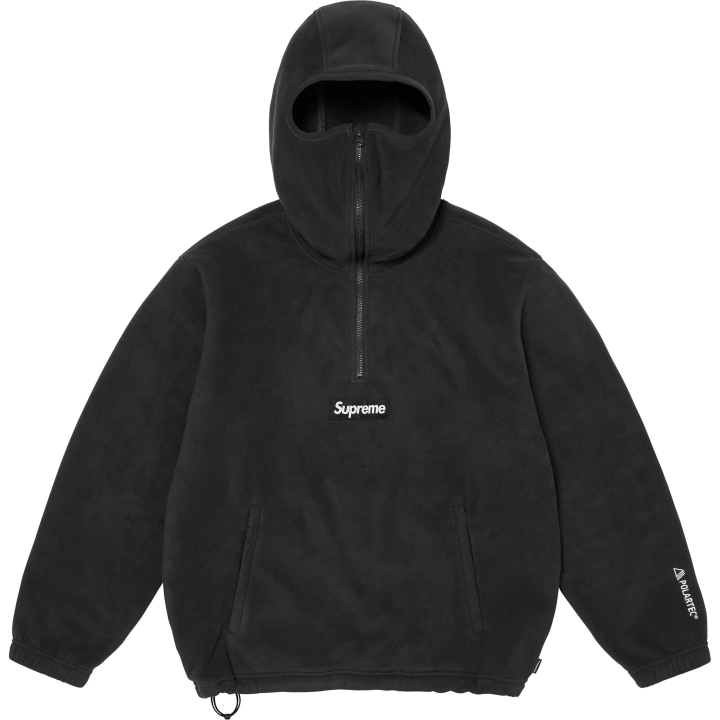 Supreme x Polartec Facemask Half Zip Hoodie