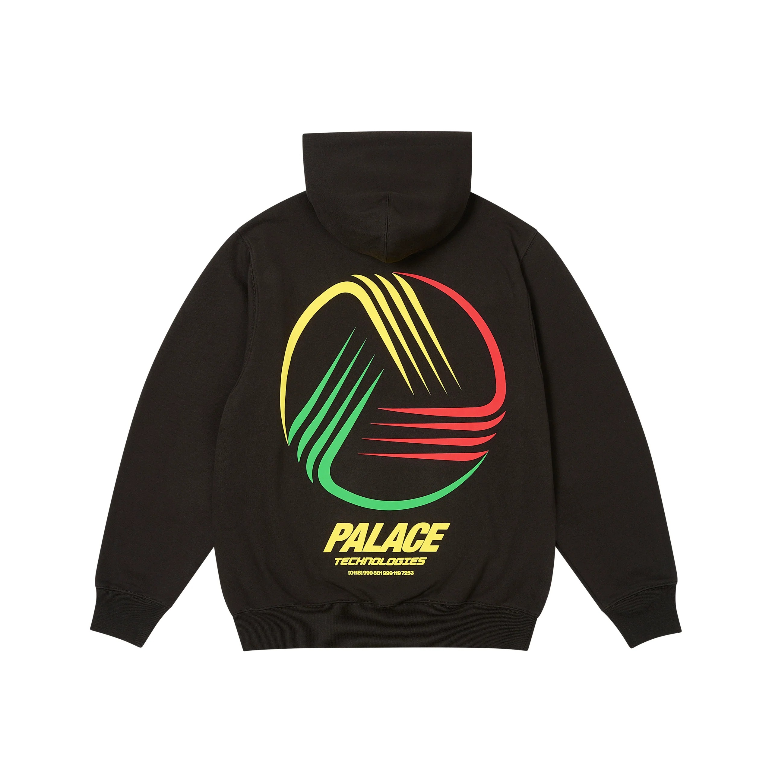 Palace Technologies Black Hoodie