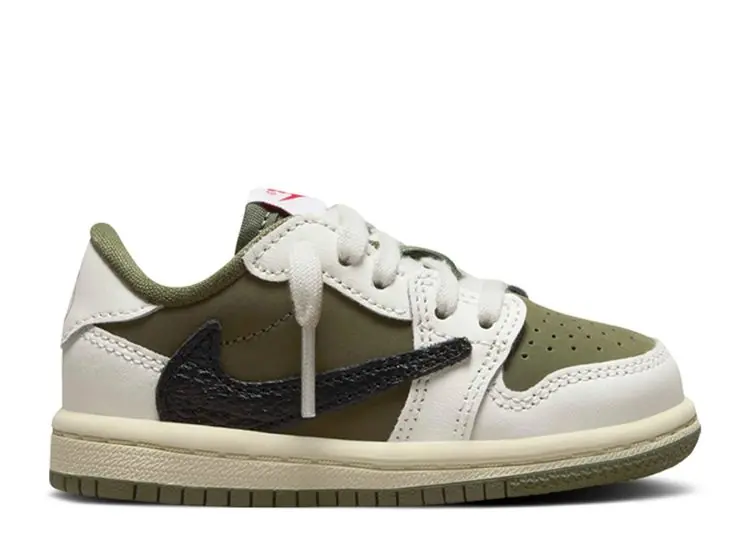 Jordan Low Medium Olive Travis Scott İmzasıyla OHMsole'de